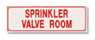 Sprinkler Valve Room